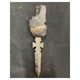 WWI Trench Art Maltese Cross Dagger