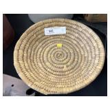 Rye Straw Woven Bowl