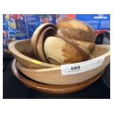 Turned Wood Bowls