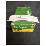 (50) Rounds of 38 S&W Ammunition