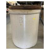 No. 8 Straight Sided Storage Crock