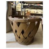 Wood Woven Fruit Basket