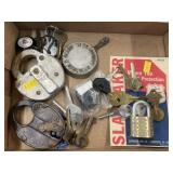 Vintage Padlocks and Assorted Keys