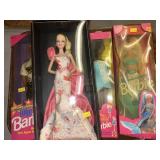 (5) Barbie Dolls