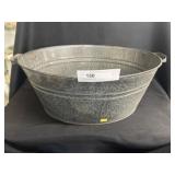 Gray Agateware Basin