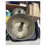 Vintage Cake Molds with Sifters
