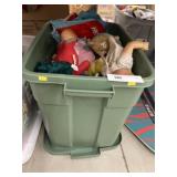 Dolls, Storage Tote/Lid