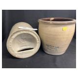 Stoneware Storage Crock with Waterer