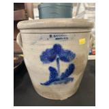 Conley Slip Decorated Storage Crock