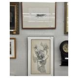 (2) Framed Block Prints
