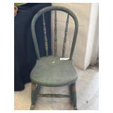 Green Painted Rocker