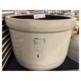 No. 5 Straight Sided Storage Crock