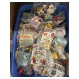 Happy Meals Toys with Storage Tote/Lid