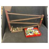 Vintage Marble Chaser with Marbles