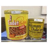 Pretzel and Chip Canisters