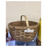Antique Woven Market Basket