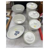 Pfaltzgraff Canister Set and Serving Bowls