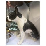 Porcelain Seated Dog