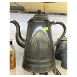 Gray Agate Gooseneck Coffee Pot