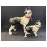 (2) Cast Metal Terriers