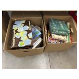(2) Boxes of Board Games