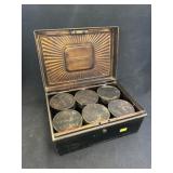 Toleware Spice Tin Set