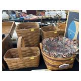 (4) Longaberger Baskets