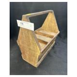 Small Wood Tool Tote