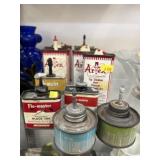 Vintage Cleaner and Ink Tins