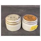 (2) Edison Grease Containers