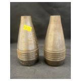 (2) Demilled 60mm Mortar Rounds