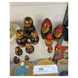 (2) Sets of Russian Nesting Dolls