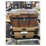 (2) Vintage Doll Trunks