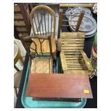 Doll Chairs with Cupboard