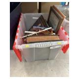 Bible, Cookbooks, Framed Goods, Storage Tote/Lid
