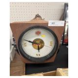 Schaeffer Hanging Brewery Clock