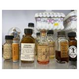 Vintage Glass Oil Bottles