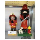 (2) Wooden Nutcrackers