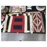 (4) Southwestern Woven Rugs