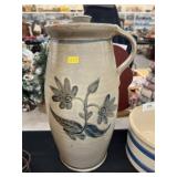 Decorative Pottery Pitcher