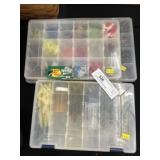 (4) Boxes of Soft Baits and Jig Heads
