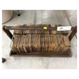 Vintage Quart Basket Carrier with Baskets
