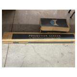 Projection Screen, Indoor Movie Light