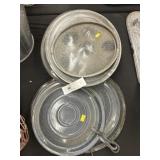 Gray Agate Platters and Lids