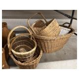 Wicker Woven Baskets