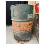 55 Gallon Lubricant Drum