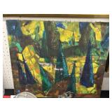 Signed Oil On Canvas