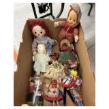 Vintage Cloth and Plastic Body Dolls