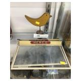 Advertising Cigar Box Lids with Wood Crafted Bird