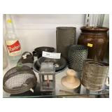 Vintage Graters, Kitchenwares, Storage Crock